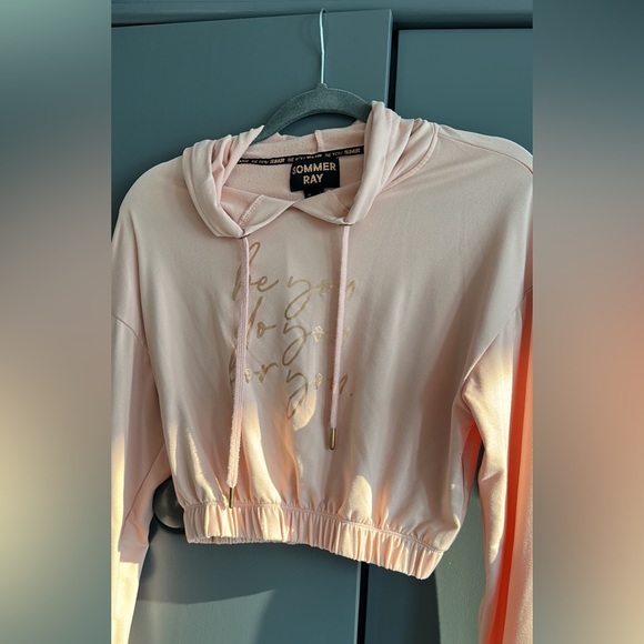 CROP TOP HOODIE - SOMMER RAY - Picture 2 of 2